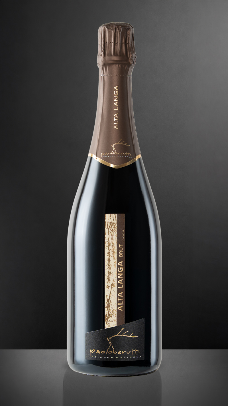 Alta Langa Brut DOCG Paolo Berutti in ambientazione – Echi di Vigna